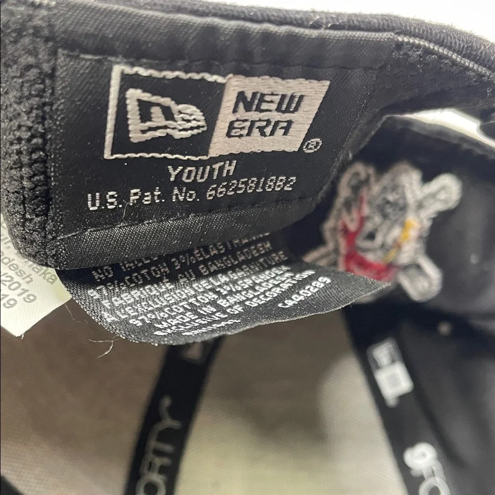 New Era Kids Black Pirate Cap